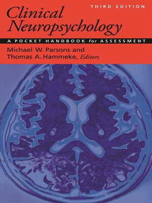 cover image of Clinical Neuropsychology